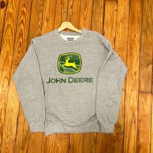 John Deere Gildan crew-neck, size S